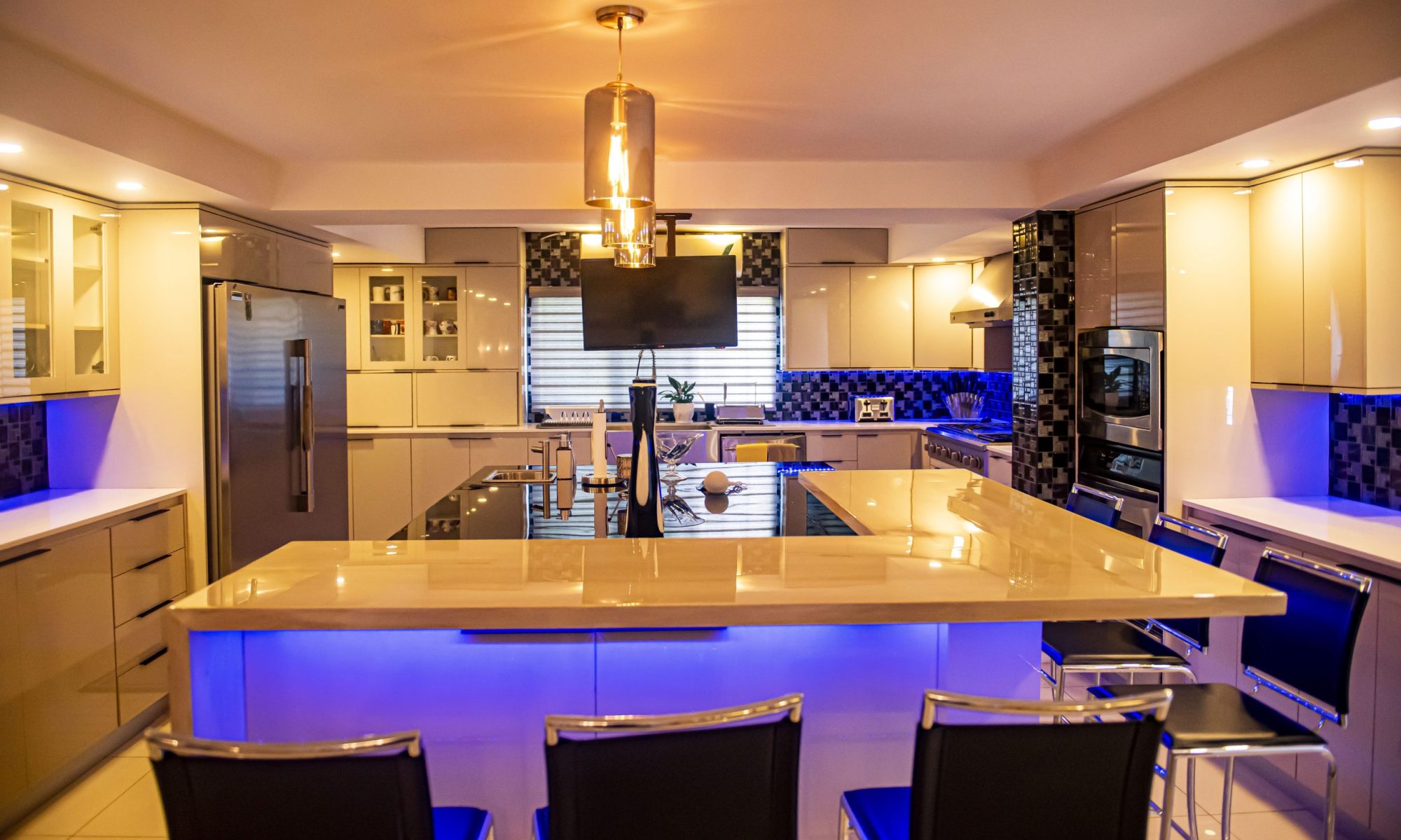 Modern Kitchen at Maraj Woodworking