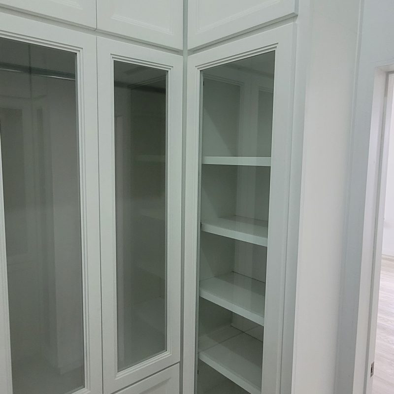 Bedroom closets at Maraj Woodworking