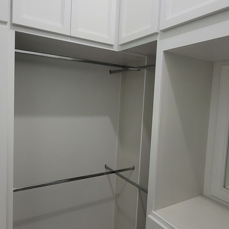 Bedroom closets at Maraj Woodworking